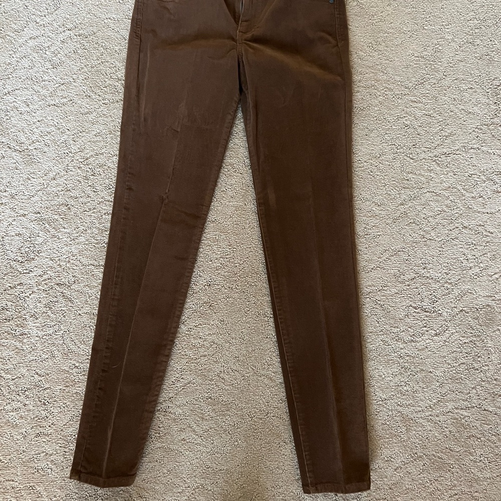 KUT From The Kloth Diana Brown Corduroy Fab Ab Skinny Fit Pants Size 4